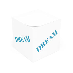 700-sheet Sticky Note Cube - Vibrant Dream Big Notes - Dipaliz - White / one Size
