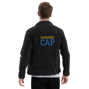 Printed Unisex Denim Jacket - Cotton Comfort - Dipaliz - Coats & Jackets