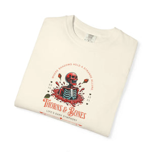 Soft Skeleton Tee - Thorns and Bones Comfort Colors - Dipaliz - T-shirts