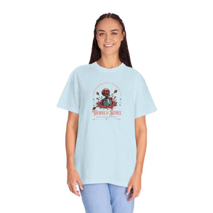 Soft Skeleton Tee - Thorns and Bones Comfort Colors - Dipaliz - T-shirts