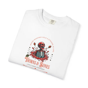Soft Skeleton Tee - Thorns and Bones Comfort Colors - Dipaliz - T-shirts