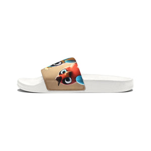 Cute Three Birds Youth Pu Slide - Summer Fun - Dipaliz - Sandals