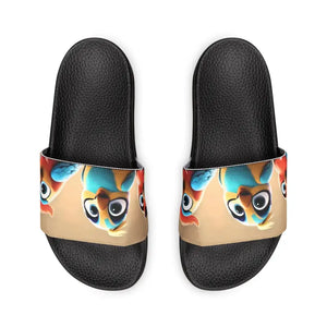 Three Cute Birds Youth Pu Slide Sandals - Summer Fun - Dipaliz