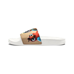 Three Cute Birds Youth Pu Slide Sandals - Summer Fun - Dipaliz