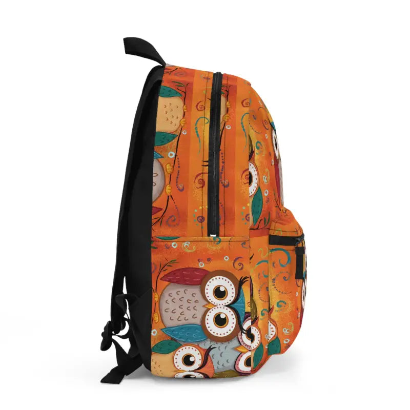 Three Cute Owls Backpack Perfect for School and Adventure - one Size Bags