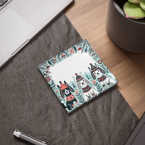 Three Dogs Wearing Hats Sticky Notes Creative White - Dipaliz - 4’’ x