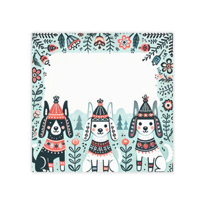 Creative Dogs Wearing Hats Sticky Notes - 75.2 Gsm - Dipaliz