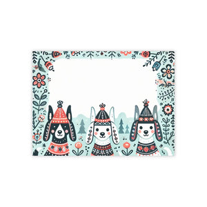 Creative Dogs Wearing Hats Sticky Notes - 75.2 Gsm - Dipaliz