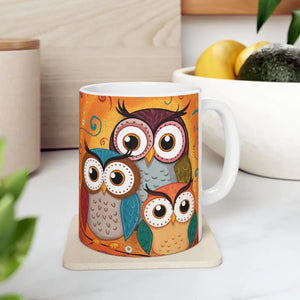 Mug - Three Owls Ceramic - Morning Ritual Drinkware - Dipaliz