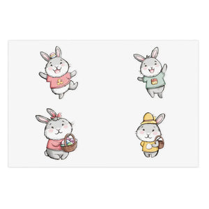 Bold Sticker Sheets - Marketing Strategy Easter Bunnies - Dipaliz - Decorative Stickers
