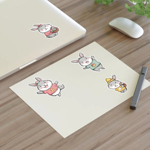 Bold Sticker Sheets - Marketing Strategy Easter Bunnies - Dipaliz - Decorative Stickers