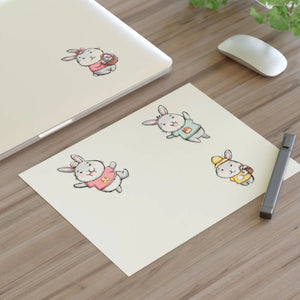 Bold Sticker Sheets - Marketing Strategy Easter Bunnies - Dipaliz - Decorative Stickers