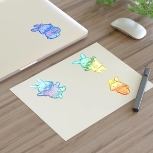 Bold Sticker Sheets - Marketing Strategy Easter Bunnies - Dipaliz - Decorative Stickers