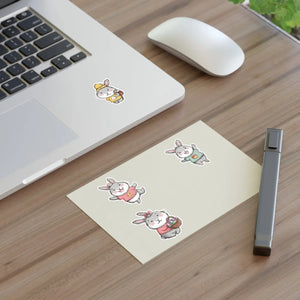 Bold Sticker Sheets - Marketing Strategy Easter Bunnies - Dipaliz - Decorative Stickers