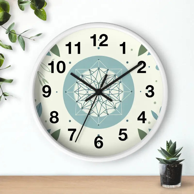 Transform your Space with Tickled Nature’s Abstract Wall Clock - Home Decor