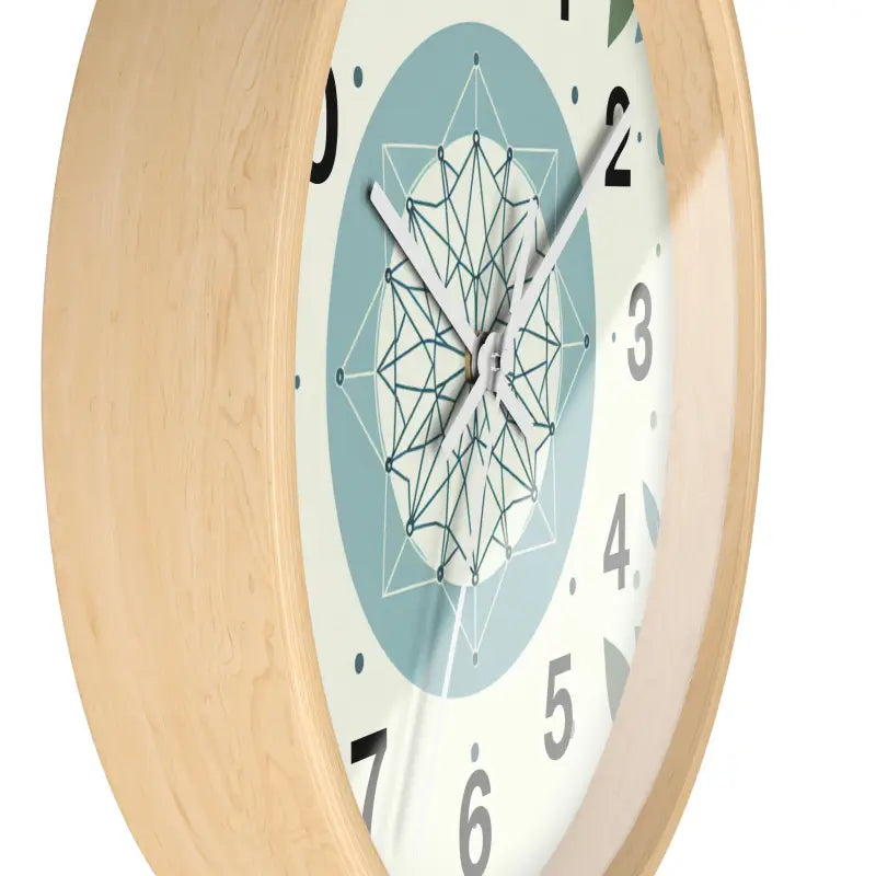 Transform your Space with Tickled Nature’s Abstract Wall Clock - Home Decor