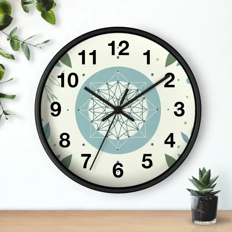 Transform your Space with Tickled Nature’s Abstract Wall Clock - Home Decor