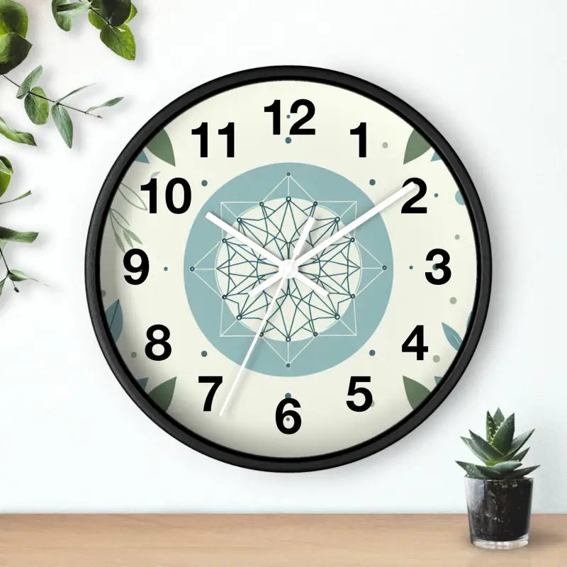 Transform your Space with Tickled Nature’s Abstract Wall Clock - Home Decor