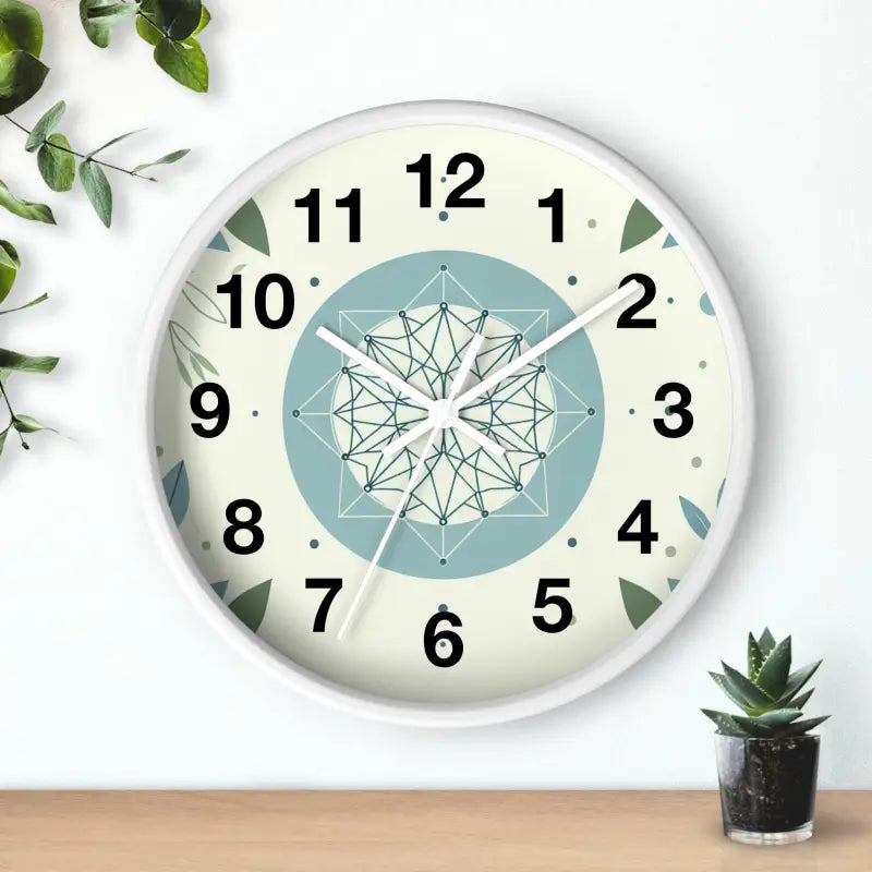 Transform your Space with Tickled Nature’s Abstract Wall Clock - Home Decor