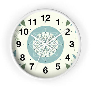 Abstract Art Wall Clock - Modern Home Decor - Dipaliz - White / 10’’ - Clocks