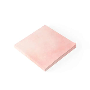 Paper Products - Pink Water Color Post It® Note Pads - Artistic Style - Dipaliz 3’’ x / White
