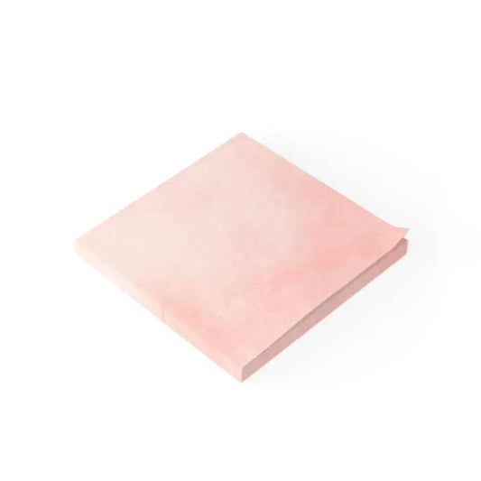 Tickled Pink Watercolor Post-it® Notes for Artsy Souls - 4’’ x / White Paper Products