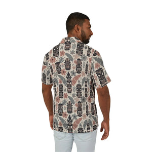 Vibrant Tiki Patterns Hawaiian Camp Shirt Summer - Dipaliz - Shirts - Xs