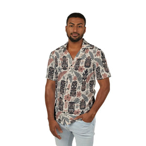 Vibrant Tiki Patterns Hawaiian Camp Shirt Summer - Dipaliz - Shirts - Xs
