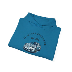 Luxury Car Hoodie - Timeless Elegance Cotton Blend - Dipaliz - Hoodies