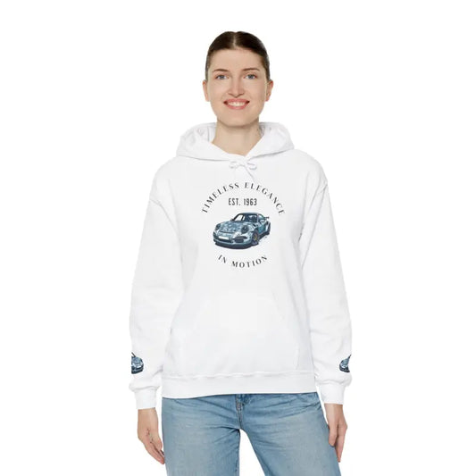 Timeless Elegance Luxury Cars Hoodie: Comfort Meets High-end Style - White / s Hoodie