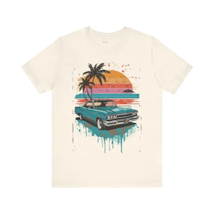 Paradise Unisex Jersey Tee - Coastal Beach Vibe Style - Dipaliz - T-shirts