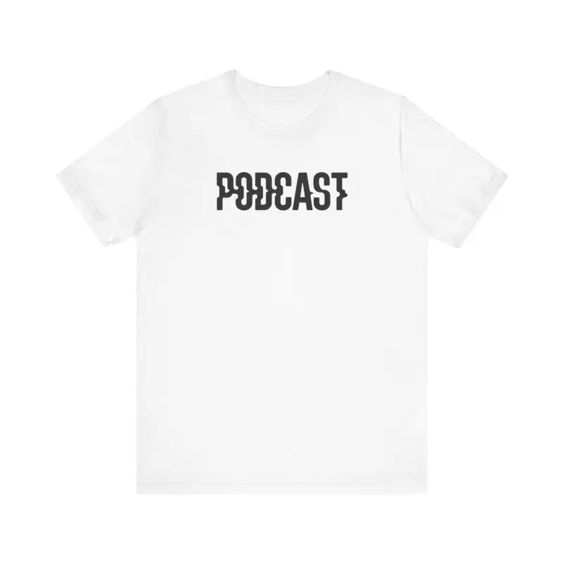 Timeless Unisex Jersey Short Sleeve Tee for Podcast Lovers - T-shirt