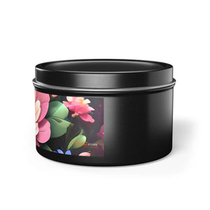 Mango Coconut Tin Candles – Floral Soy Wax - Dipaliz