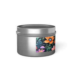 Hand Poured Fresh Coffee Tin Candles Matte Minimalist - Dipaliz