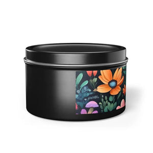 Hand Poured Fresh Coffee Tin Candles Matte Minimalist - Dipaliz