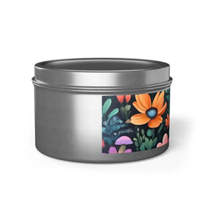 Hand Poured Fresh Coffee Tin Candles Matte Minimalist - Dipaliz
