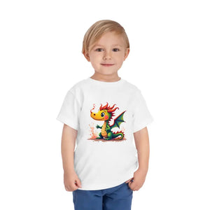 Tiny Dragon Short Sleeve Tee Ring-spun Cotton Jersey - Dipaliz - T-shirts