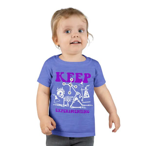 Toddler t Shirt - Classic Fit Double Needle Tiny Scientist - Dipaliz - Heather Royal / 3t - Baby & Clothing