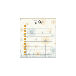 Floral Planner Notepad - Chic Fashion Style Organizer - Dipaliz - Notepads