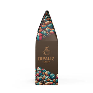 Bold French Roast Coffee Beans - Rich Chocolate - Dipaliz - & Ground