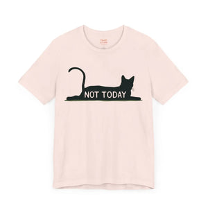 Classic not Today Cat Unisex Jersey Tee Cotton - Dipaliz - T-shirts