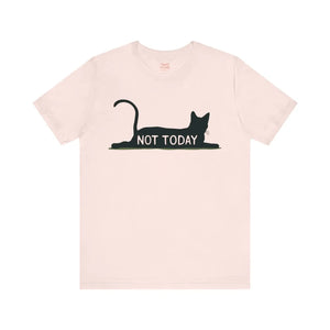 Classic not Today Cat Unisex Jersey Tee Cotton - Dipaliz - T-shirts