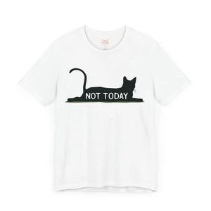 Classic not Today Cat Unisex Jersey Tee Cotton - Dipaliz - T-shirts