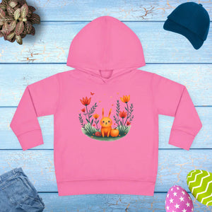 Cozy Toddler Fleece Hoodie - Adorable Bunny Design - Dipaliz - Hoodies - 2t