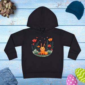 Cozy Toddler Fleece Hoodie - Adorable Bunny Design - Dipaliz - Hoodies - 2t