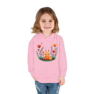 Cozy Toddler Fleece Hoodie - Adorable Bunny Design - Dipaliz - Hoodies - 2t