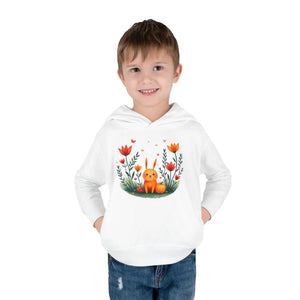 Cozy Toddler Fleece Hoodie - Adorable Bunny Design - Dipaliz - Hoodies - 2t