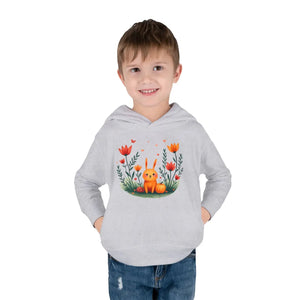 Cozy Toddler Fleece Hoodie - Adorable Bunny Design - Dipaliz - Hoodies - 2t
