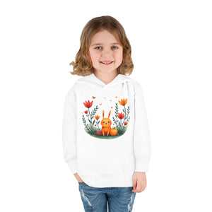 Cozy Toddler Fleece Hoodie - Adorable Bunny Design - Dipaliz - Hoodies - 2t