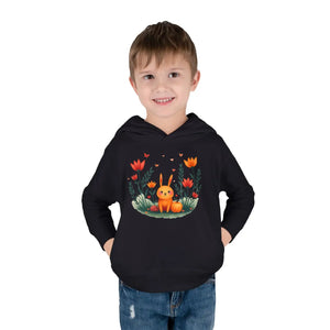 Cozy Toddler Fleece Hoodie - Adorable Bunny Design - Dipaliz - Hoodies - 2t